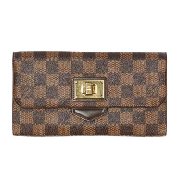 47418 1 Louis Vuitton 12 Year Portefeuille Roseberry Wallet Damier