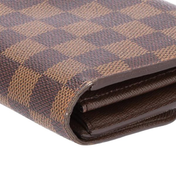 47418 4 Louis Vuitton 12 Year Portefeuille Roseberry Wallet Damier