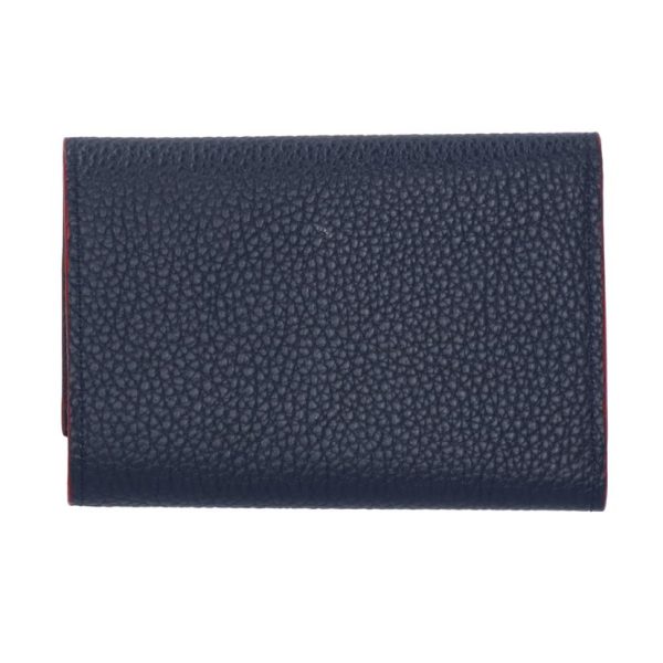 47439 2 Louis Vuitton Portefeuil Capucines Compact Wallet Black