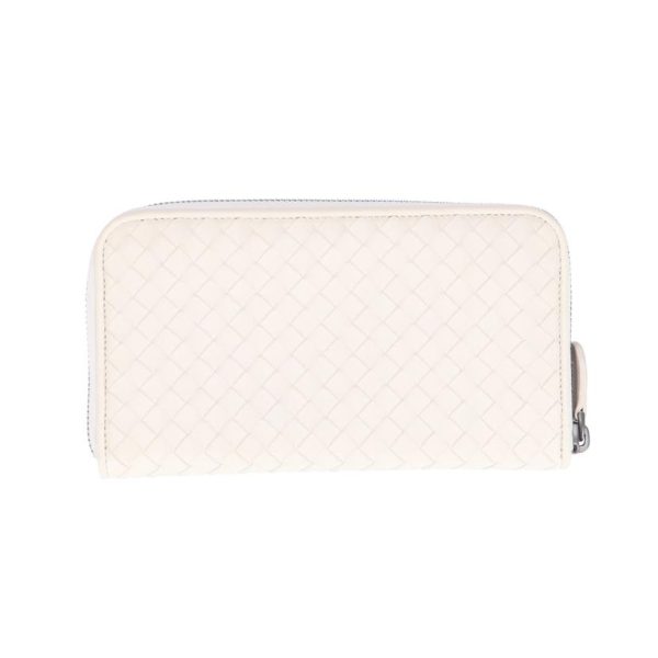 47468 2 Bottega Veneta Intrecciato Zipper Wallet