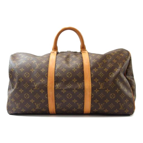 47469 2 Louis Vuitton Keepall Bandouliere 50 Duffle Bag Monogram