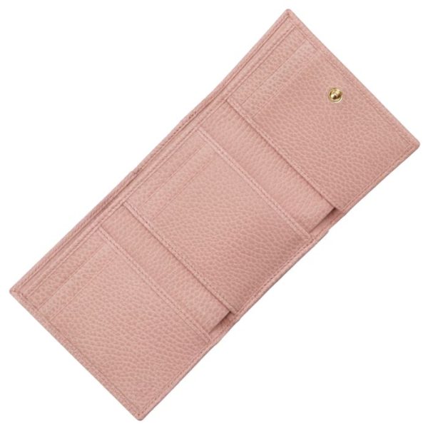 474746cao0g5909 4 GUCCI Petite Marmont Trifold Wallet Pink