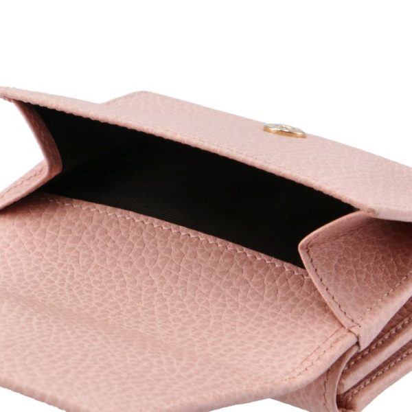 474746cao0g5909 6 GUCCI Petite Marmont Trifold Wallet Pink