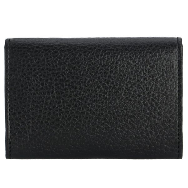 474748cao0g1000 2 GUCCI Petite Marmont Card Case Black