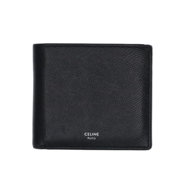 47487 1 Celine Bifold Wallet Grain Leather