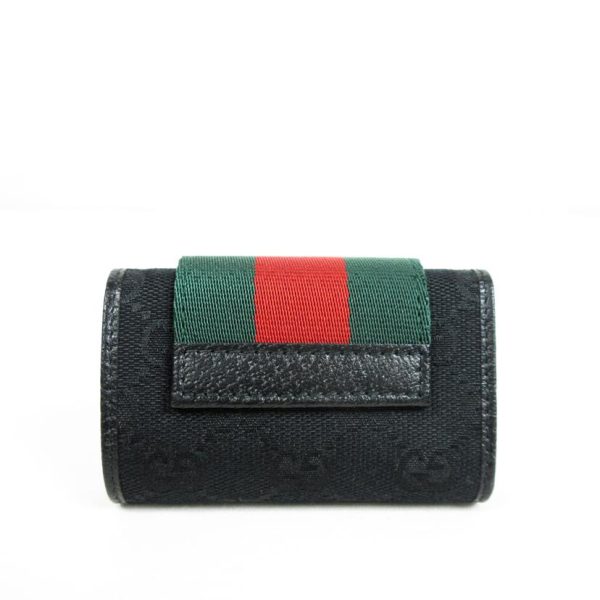 47520 2 Gucci GG Sherry Line 6 Key Case