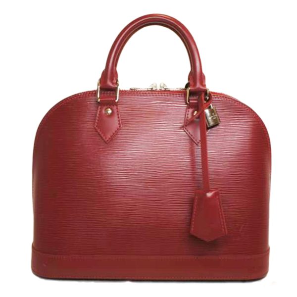 47537 1 Louis Vuitton Alma Handbag Epi Red