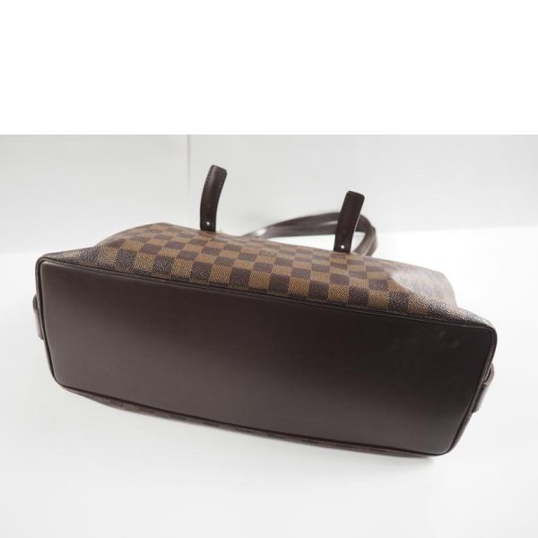 47590 4 Louis Vuitton Chelsea Damier Tote Bag Brown