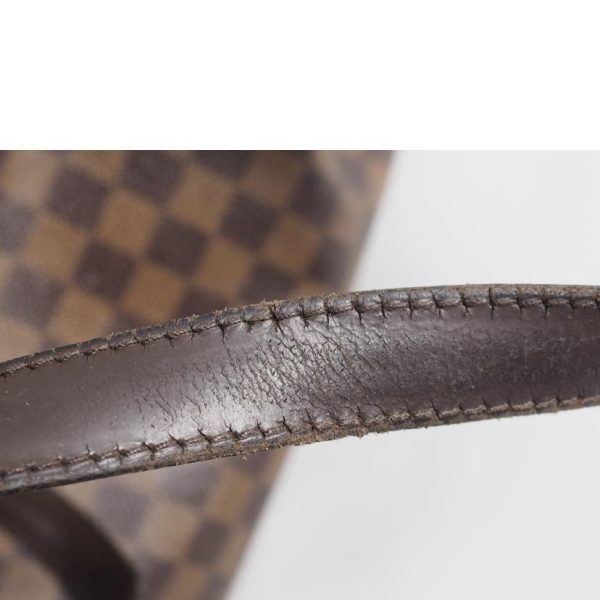 47590 7 Louis Vuitton Chelsea Damier Tote Bag Brown