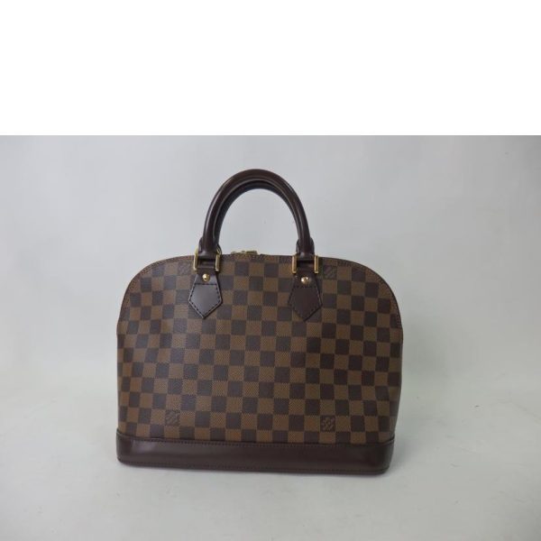 47606 2 Louis Vuitton Alma PM Damier Bag Brown