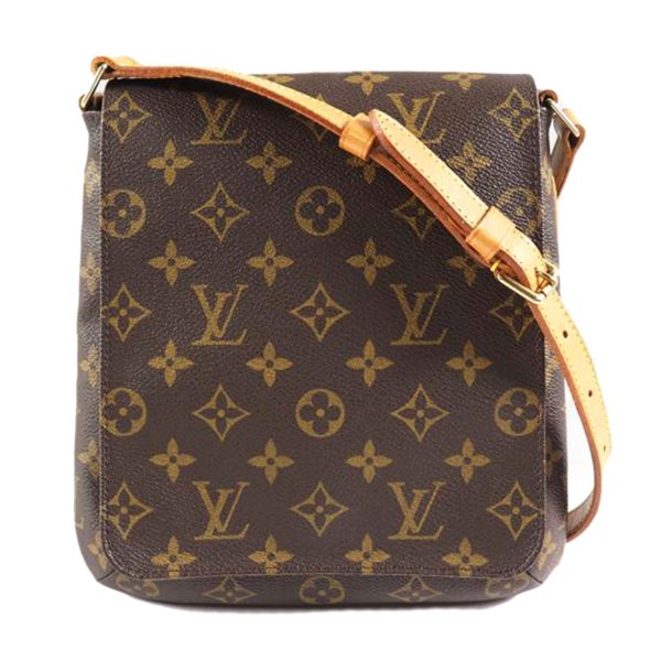 47637 1 Louis Vuitton Musette Monogram Bag Brown