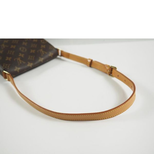 47637 3 Louis Vuitton Musette Monogram Bag Brown