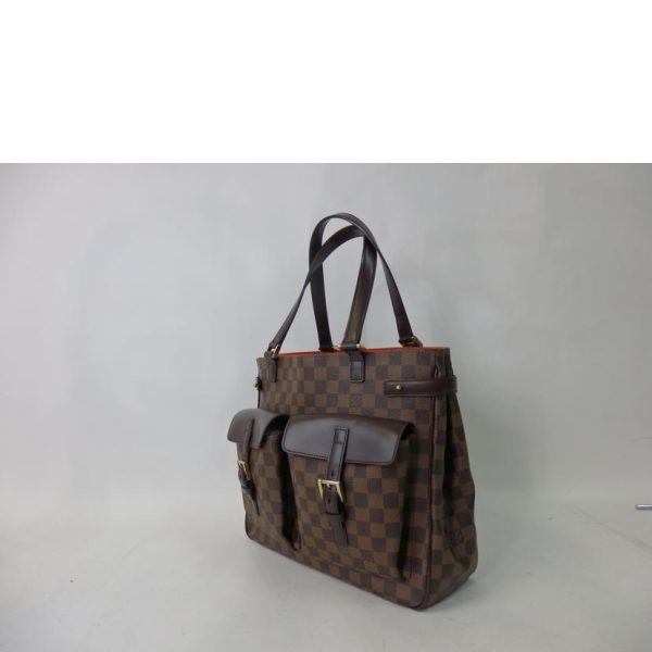 47644 3 Louis Vuitton Uzes Damier Tote Bag Brown