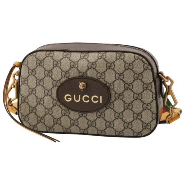 476466k9gvt8856 1 GUCCI Neo Vintage GG Messenger Bag Beige