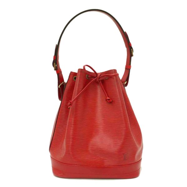 47649 1 Louis Vuitton Noe Epi Shoulder Bag Cartilian Red