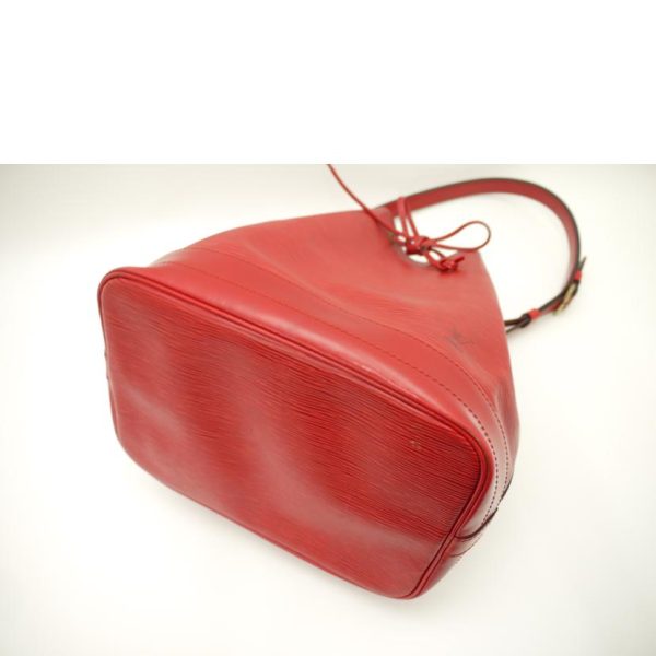 47649 3 Louis Vuitton Noe Epi Shoulder Bag Cartilian Red