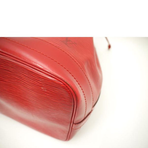 47649 6 Louis Vuitton Noe Epi Shoulder Bag Cartilian Red