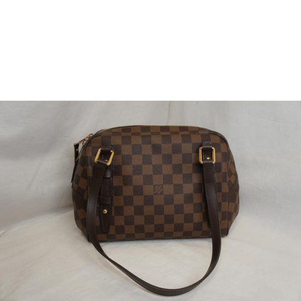 47665 2 Louis Vuitton Rivington PM Damier Bag Ebene