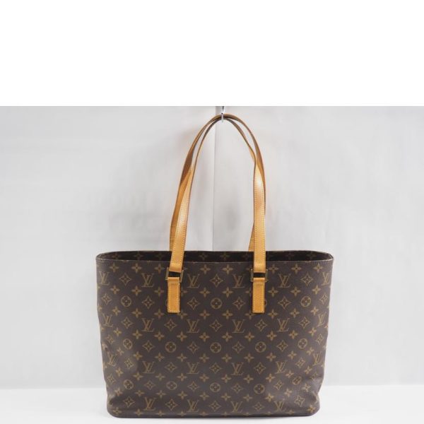 47682 2 Louis Vuitton Luco Monogram Tote Brown