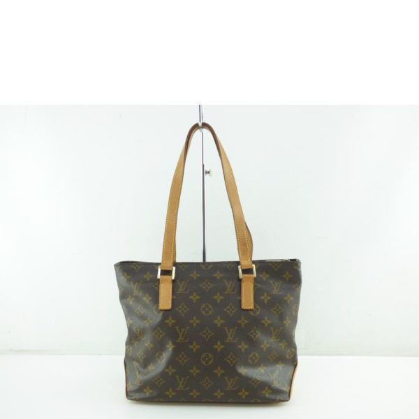 47699 2 Louis Vuitton Hippo Monogram Tote Brown