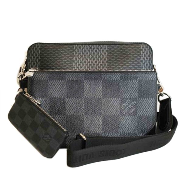 47740 1 Louis Vuitton Trio Messenger Damier Graphite 3D