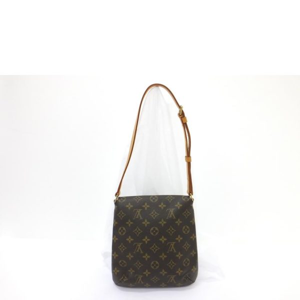 47743 2 Louis Vuitton Musette Salsa Monogram Handbag Brown