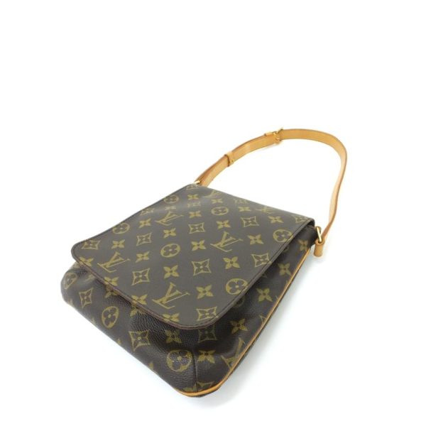 47743 3 Louis Vuitton Musette Salsa Monogram Handbag Brown