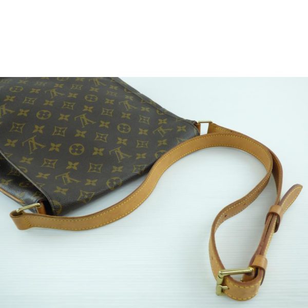 47750 4 Louis Vuitton Musette Monogram Shoulder Bag Brown