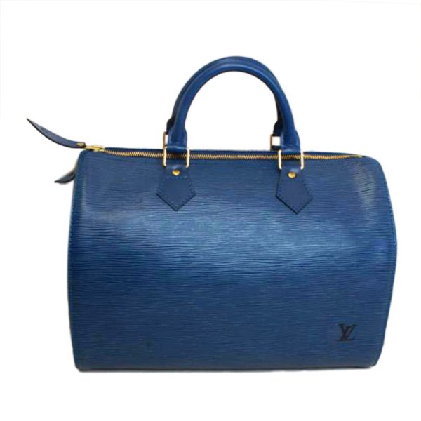 47759 1 Louis Vuitton Speedy 30 Handbag Epi Blue