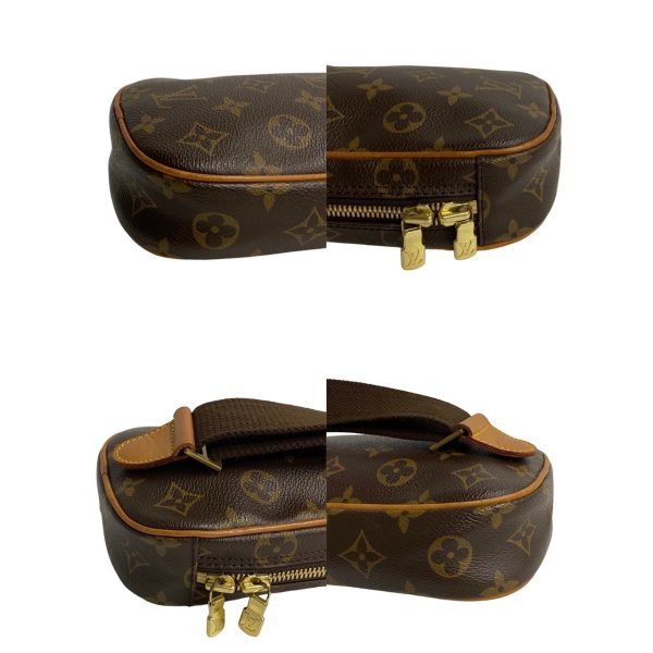 477l242190298 8 Louis Vuitton Pochette Ganju Monogram Leather Body Bag Brown