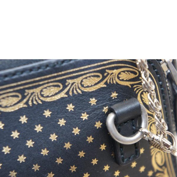 47825 8 Gucci Guccy Print Chain Shoulder Bag Black