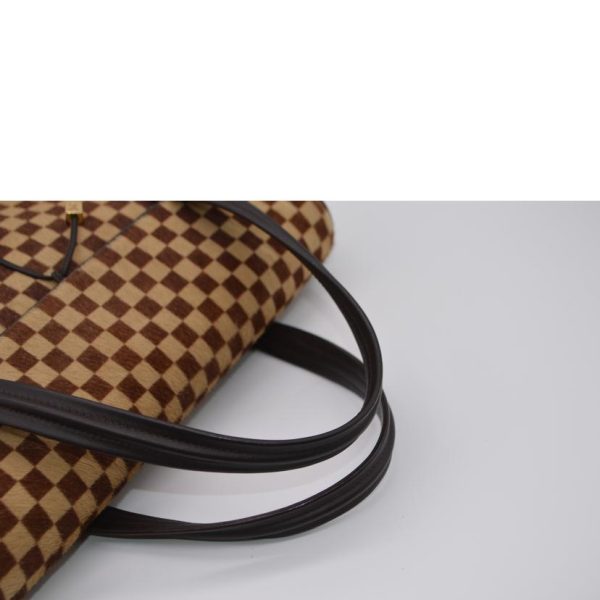 47832 4 Louis Vuitton Lion Damier Sauvage Handbag Black