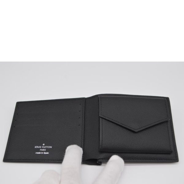 47894 3 Louis Vuitton Marco Monogram Wallet Black