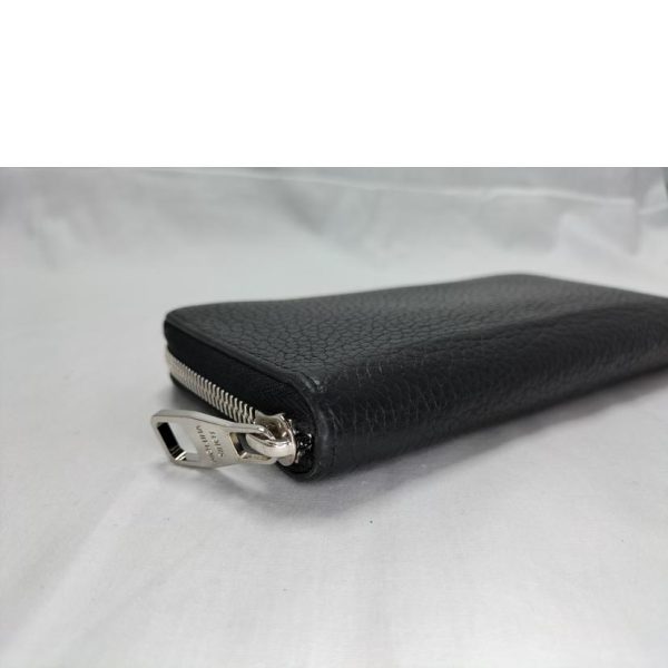 47931 7 LOUIS VUITTON Zippy Wallet Vertical Taurillon Leather Black