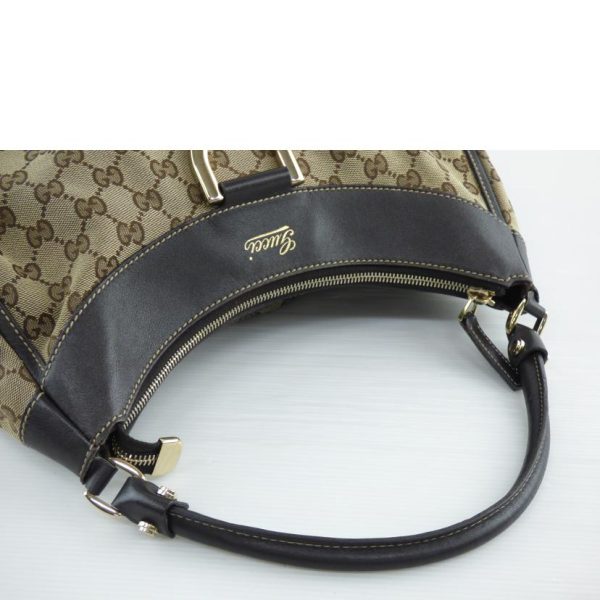 47937 4 Gucci GG Canvas One Shoulder Bag