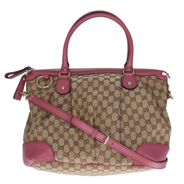 47951 1 Gucci GG Canvas 2Way Tote Bag