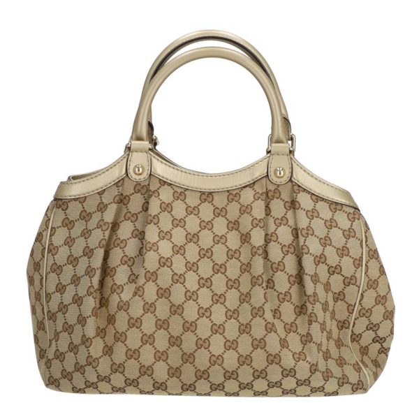 47968 2 Gucci GG Canvas Sookie Handbag