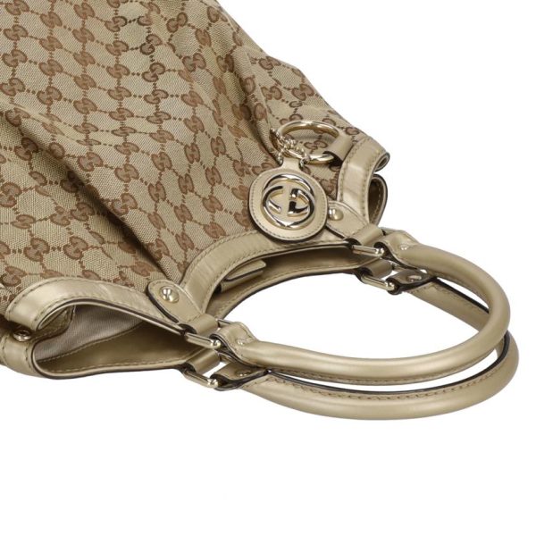 47968 4 Gucci GG Canvas Sookie Handbag