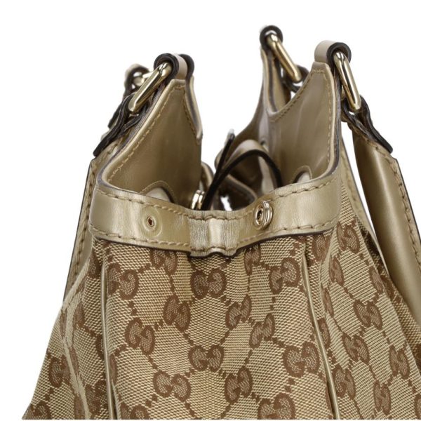 47968 6 Gucci Gg Canvas Sookie Handbag