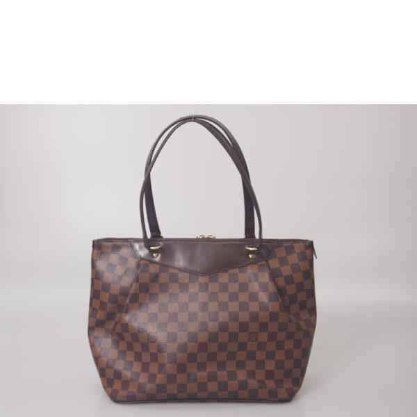 47972 2 Louis Vuitton Westminster Damier Tote Brown