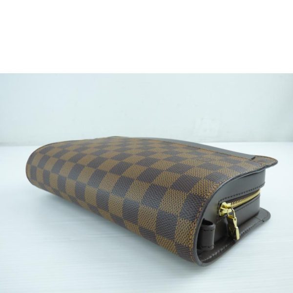 47982 3 Louis Vuitton Saint Louis Damier Ebene Shoulder Bag Brown