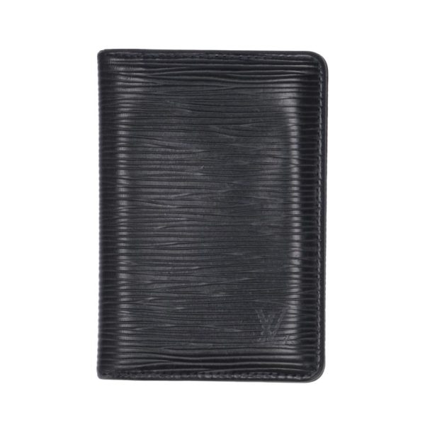 48028 1 Louis Vuitton Organizer De Poche Epi Wallet Black