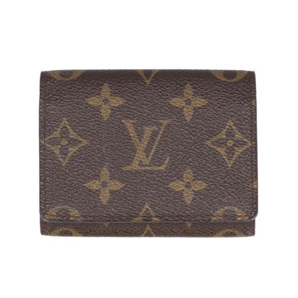 48028 1 Louis Vuitton Anvelop Carte de Visite Wallet Brown