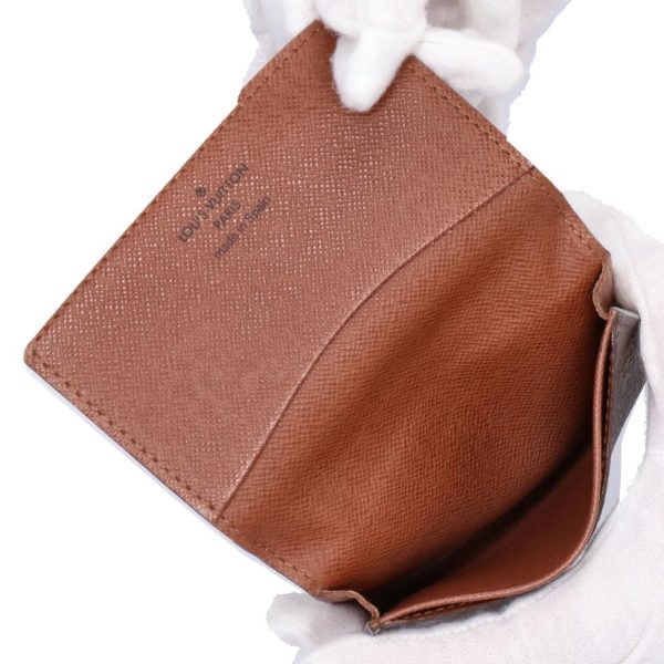 48028 4 Louis Vuitton Anvelop Carte de Visite Wallet Brown