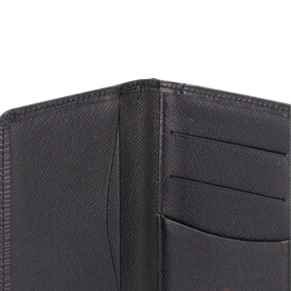 48028 5 Louis Vuitton Organizer De Poche Epi Wallet Black