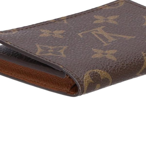 48028 5 Louis Vuitton Anvelop Carte de Visite Wallet Brown