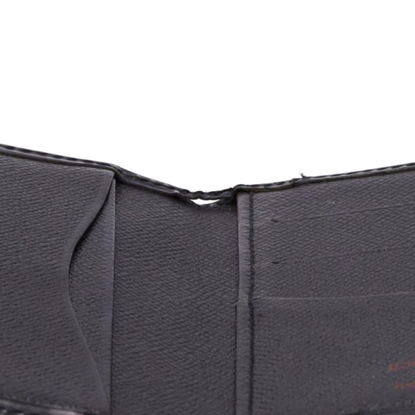 48028 8 Louis Vuitton Organizer De Poche Epi Wallet Black