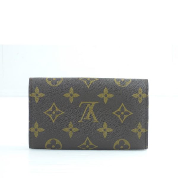 48033 2 Louis Vuitton Portomone Zip Monogram Wallet Brown