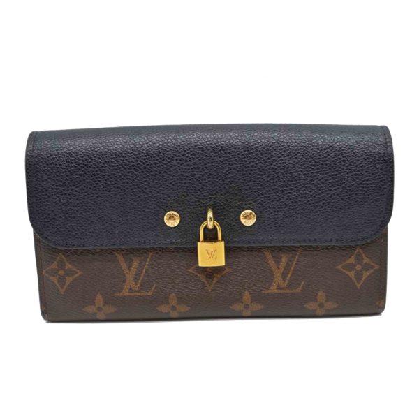 48075 1 Louis Vuitton Venus Monogram Wallet Black