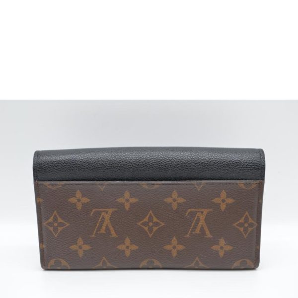 48075 2 Louis Vuitton Venus Monogram Wallet Black